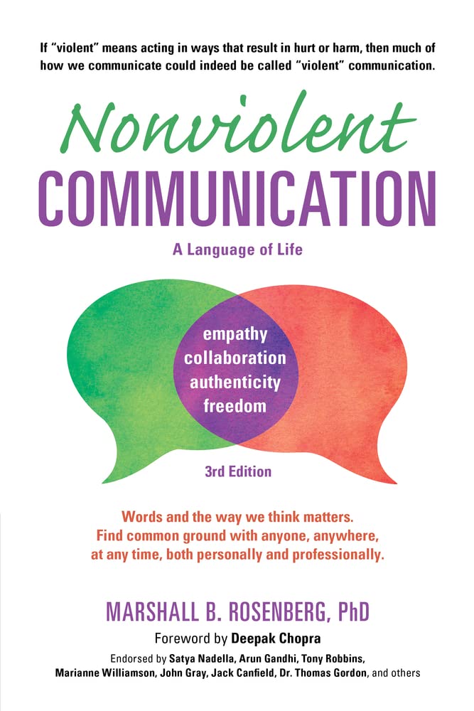 Nonviolent communication by Marshall Rosenberg